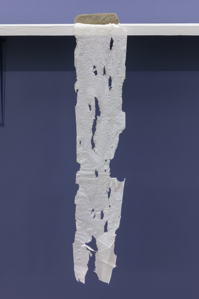 Carolee Schneemann, Frotage, Toilet Paper Scroll (School of Fontana)