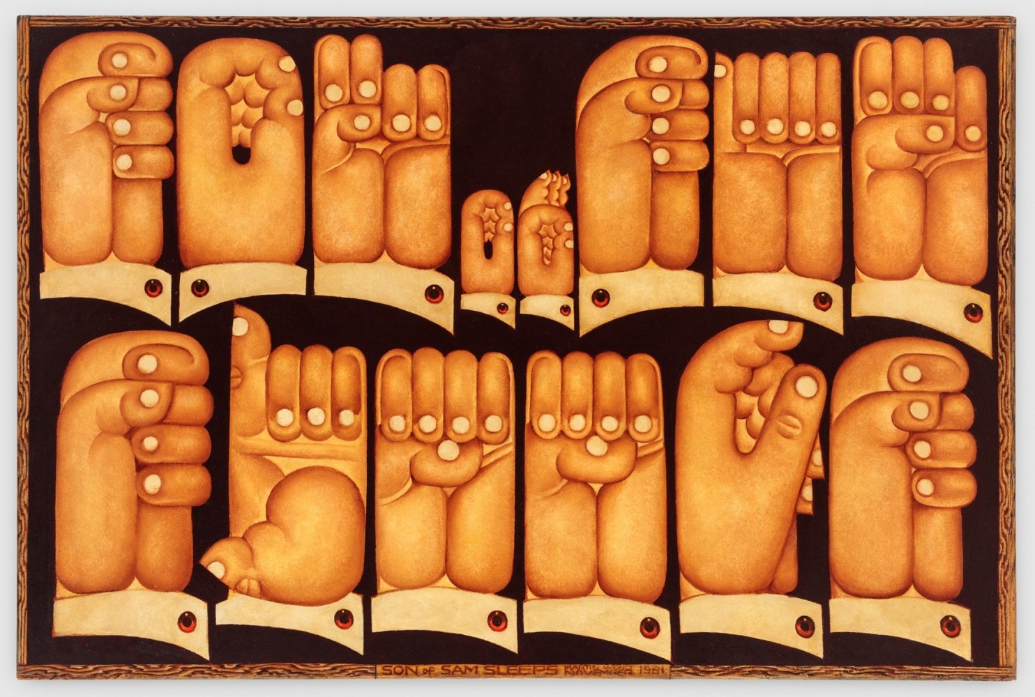 Martin Wong, Son of Sam Sleeps, 1981