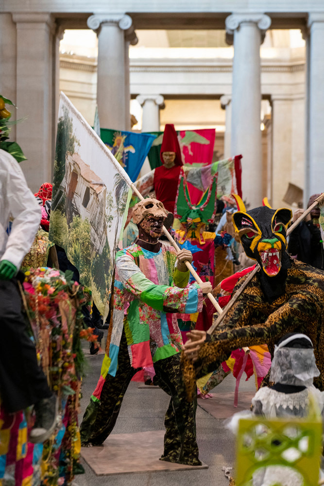 Installation View,&amp;nbsp;Hew Locke: The Procession, Tate Britain,&amp;nbsp;London, UK.&amp;nbsp;Photo by&amp;nbsp;Joe Humprhys