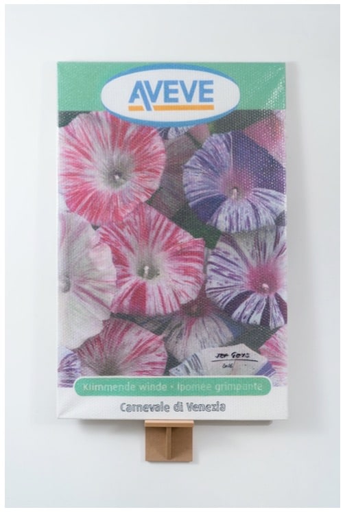 Jef Geys
Large Seedbag - Carnevale di Venezia, 2016
oil on canvas, bubble wrap, tape, marker
63 x 36 1/4 x 4 3/4 ins.
160.02 x 92.08 x 12.07 cm