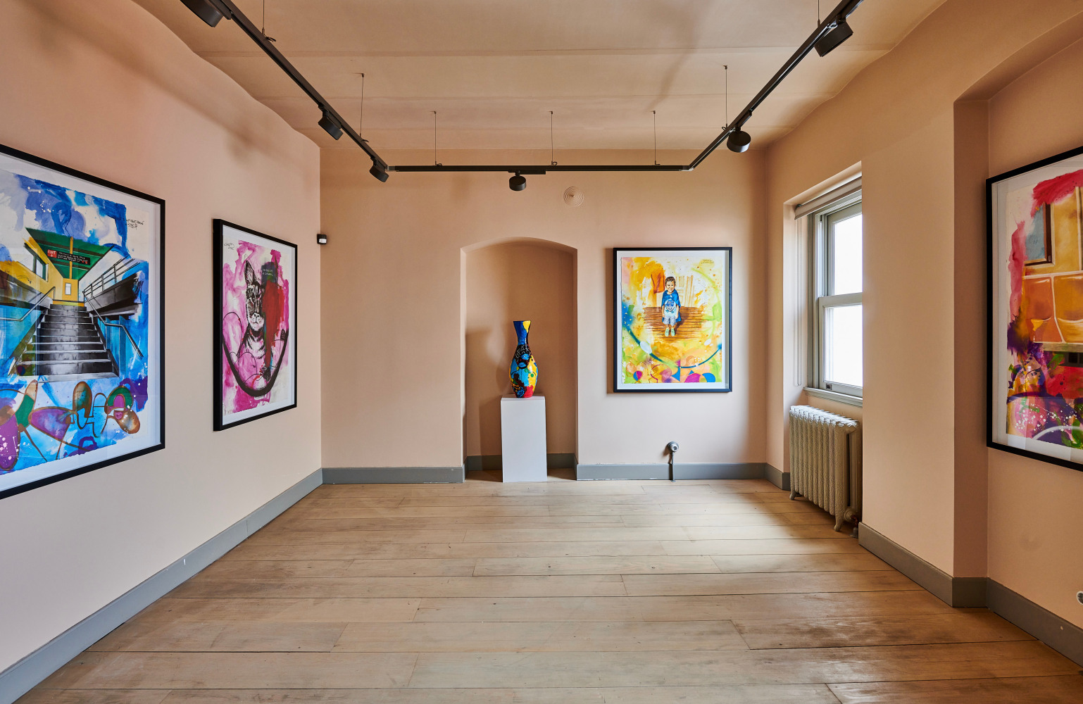 Installation view, Chris Daze Ellis - People and Places,&amp;nbsp;Sevil Dolmaci,&amp;nbsp;İstanbul, 2023. Image courtesy of Sevil Dolmaci.