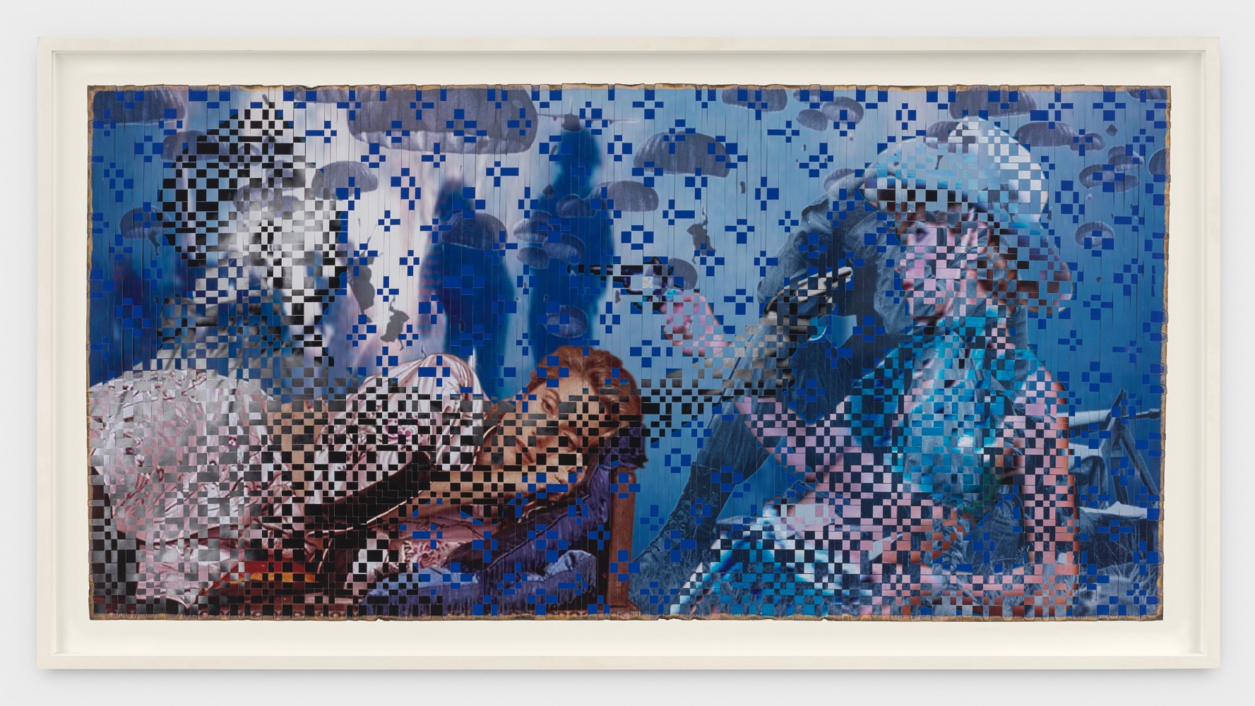 Dinh Q. Lê, Untitled from Vietnam to Hollywood (paratroopers), 2005