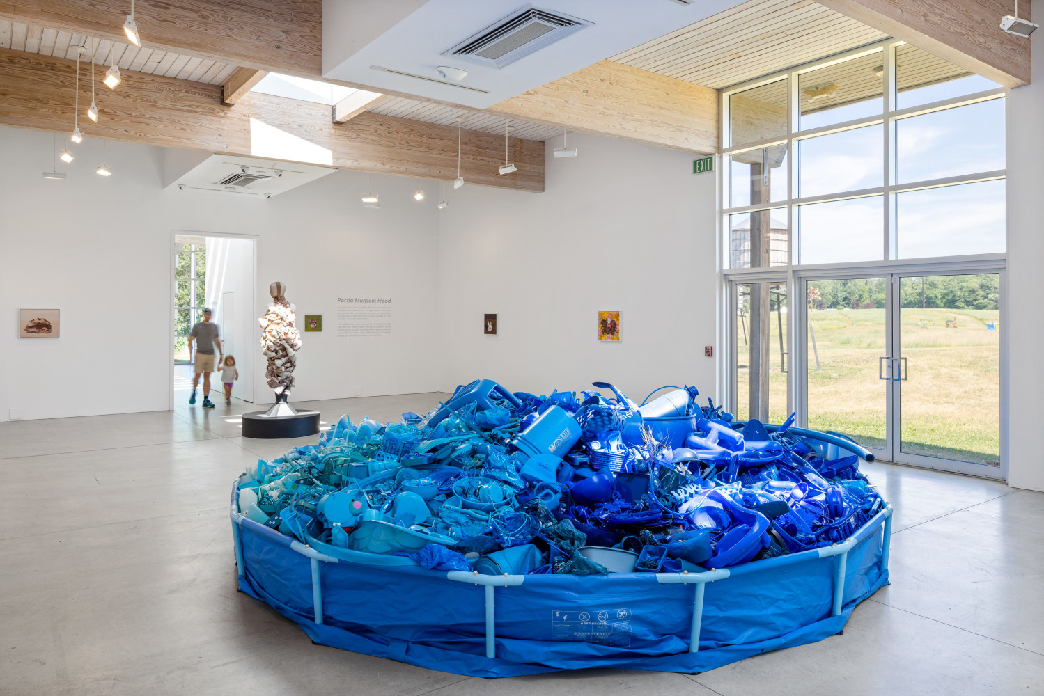 Art Omi, Portia Munson: Flood, 2022 install 4