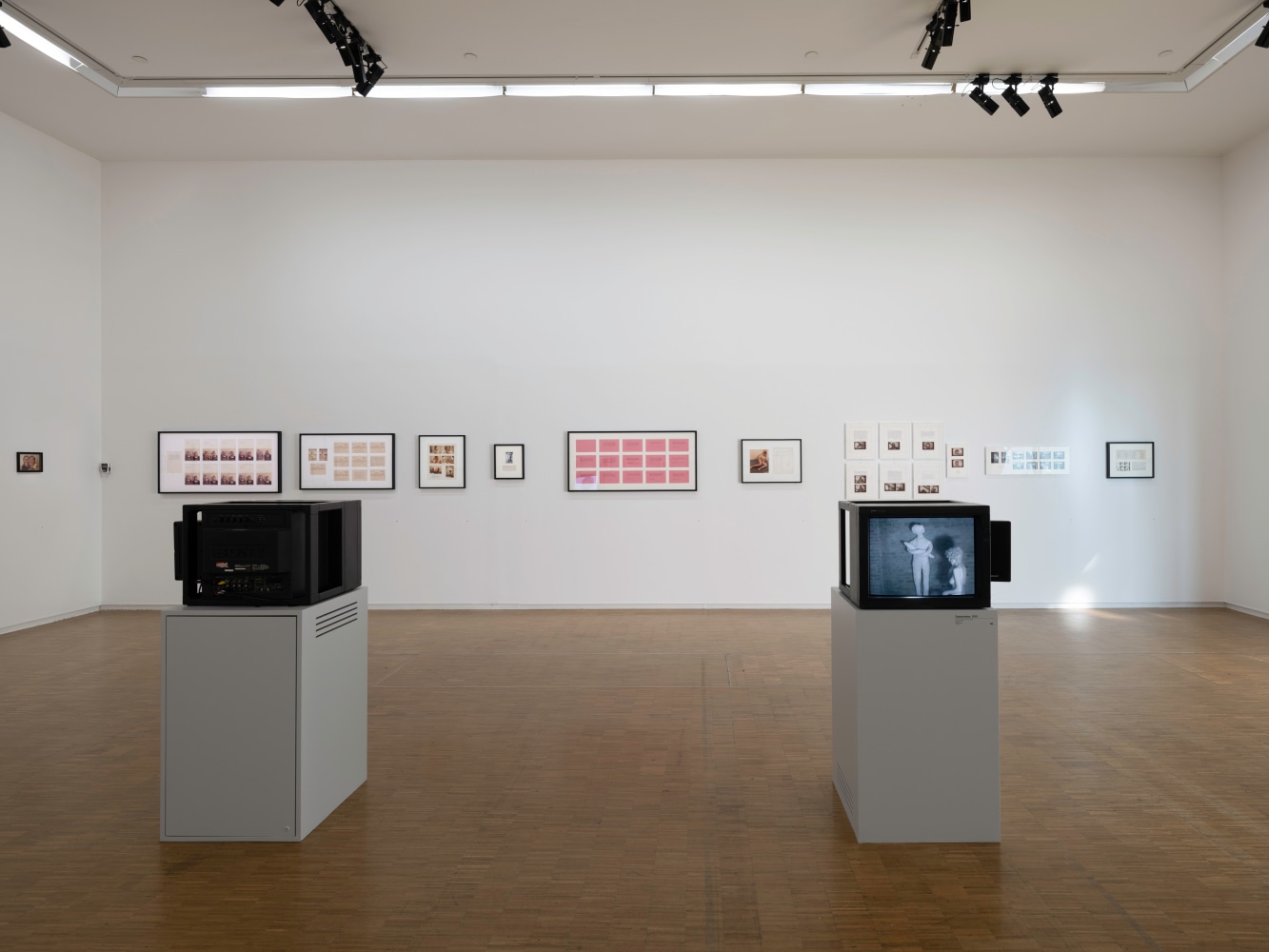 Installation View, Martha Wilson in Halifax, 1972-1974, Centre Pompidou, Paris, France. Photo by Helene Mauri.