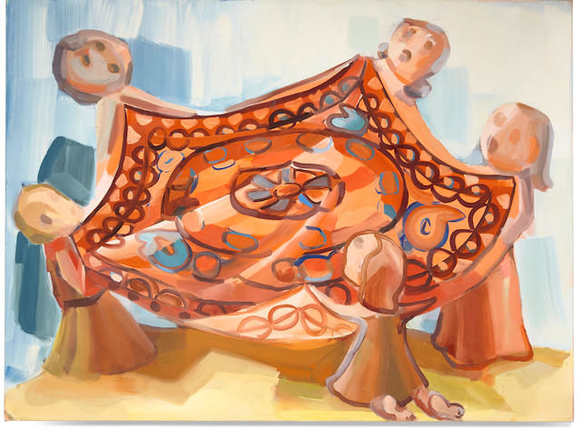 Judith Linhares, Falling Man, 2002