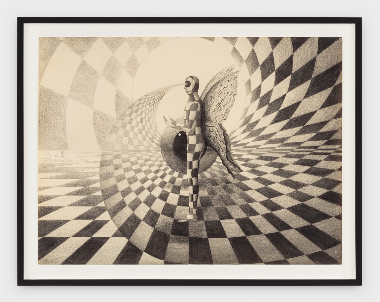 Anton van Dalen, Man Past Future, Winged Figure