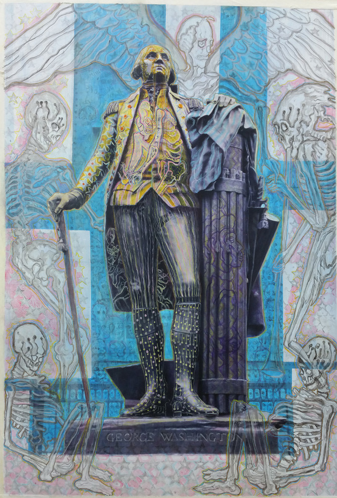 Hew Locke, Washington (The Special Relationship), 2016