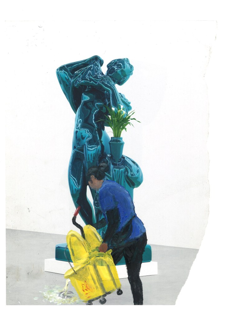 Ramiro Gomez, A Quotidian Task In A Commercial World, 2020