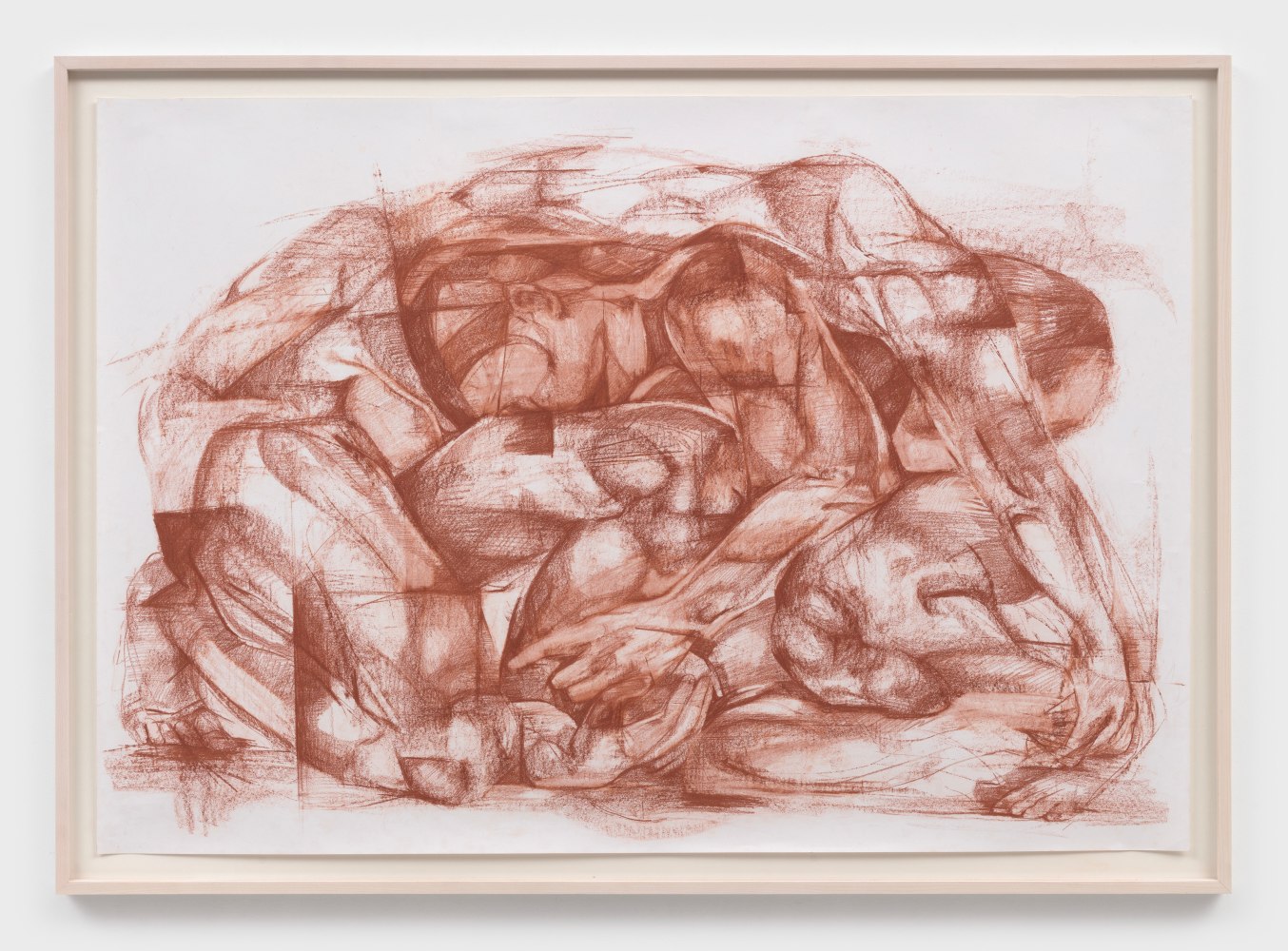 Grace Carney
Drawing XIII, 2022
sanguine crayon on paper
41 x 57.5 ins.
104.1 x 146.1 cm