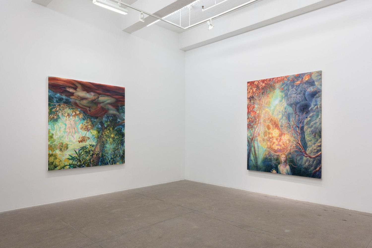 Julie Heffernan, Hunter Gatherer install 8