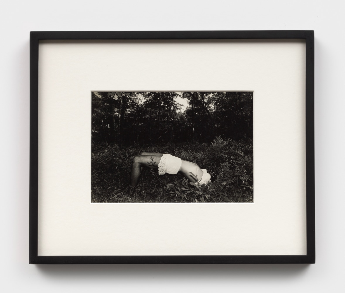 Jimmy DeSana
Untitled, from &amp;#39;The Dungeon&amp;#39; series, 1978-79
gelatin silver print with Terence Sellers
image: 6 5/8 x 9 5/8 ins. (16.8 x 24.4 cm)
sheet: 6 7/8 x 9 7/8 ins. (17.5 x 25.1 cm)