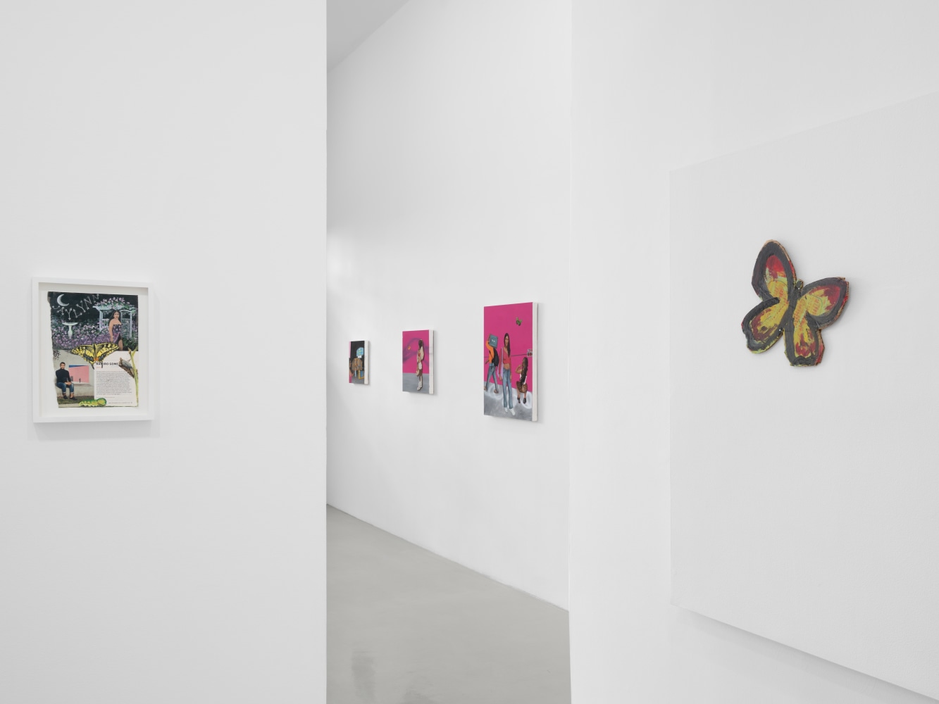 Butterfly Dream (Installation View) Charlie James Gallery, Los Angeles, CA, April 19 &amp;ndash; May 31, 2025. Photo: Yubo Dong.