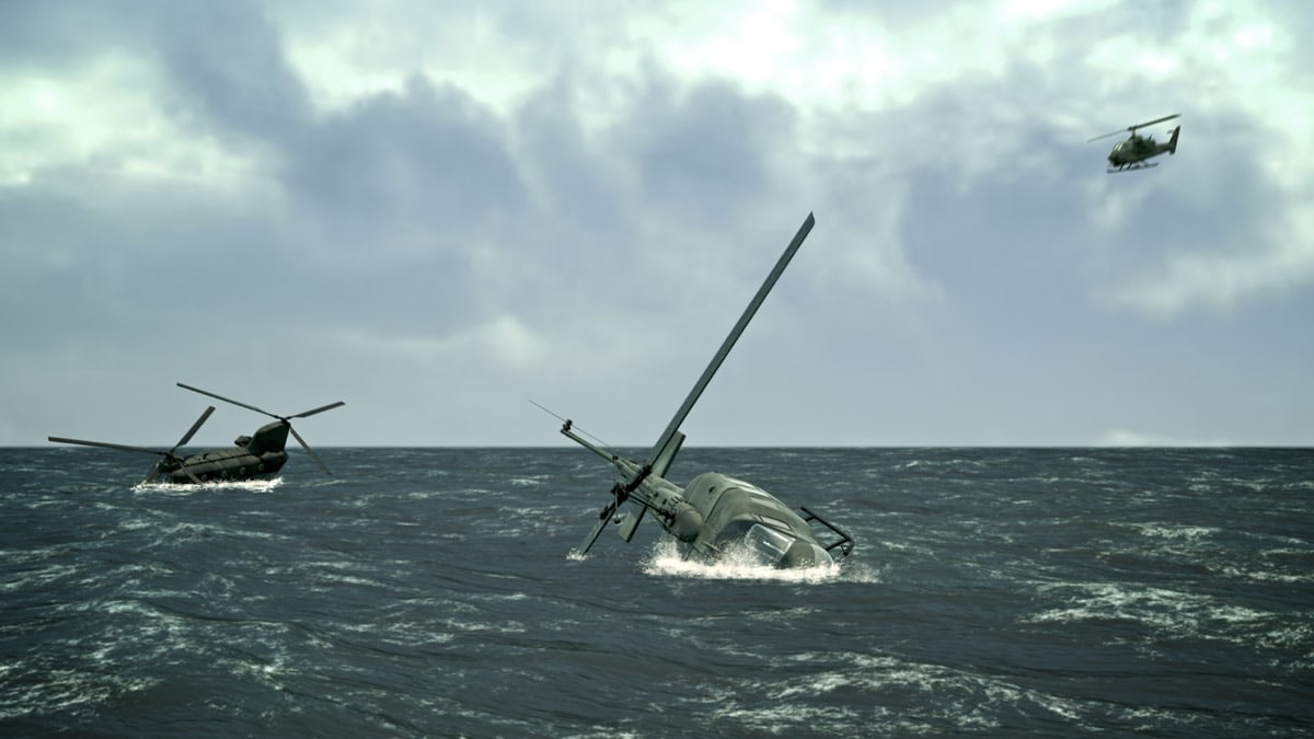 Dinh Q. L&amp;ecirc;

Untitled the South China Sea Pishkun series (still 12), 2009

c-print

framed: 50 1/2 x 89 1/2 ins.&amp;nbsp;

128.27 x 227.33 cm