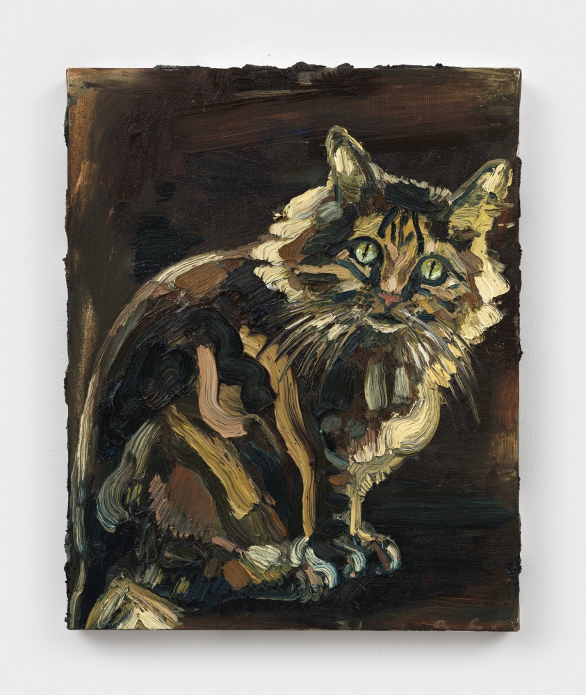 Allison Schulnik
Timpanie, 2021
oil on canvas stretched over panel
20 x 16 ins.
50.8 x 40.6 cm