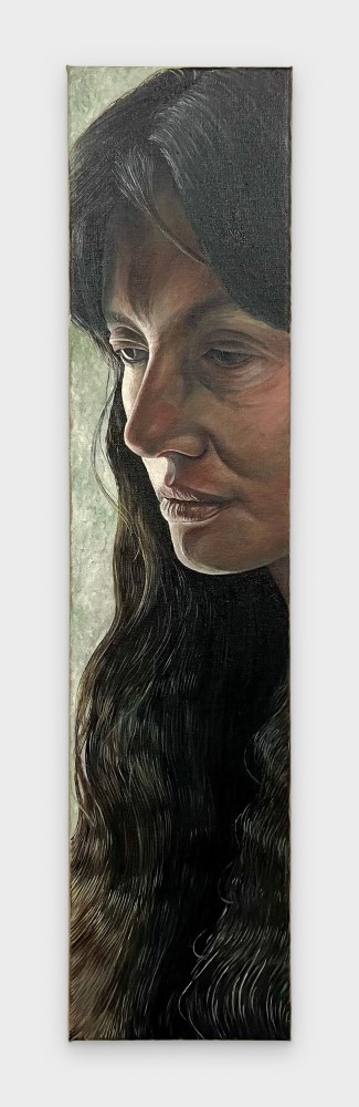 Srijon Chowdhury
Resting, 2023
oil on linen
26 x 6 ins.
66 x 15.2 cm