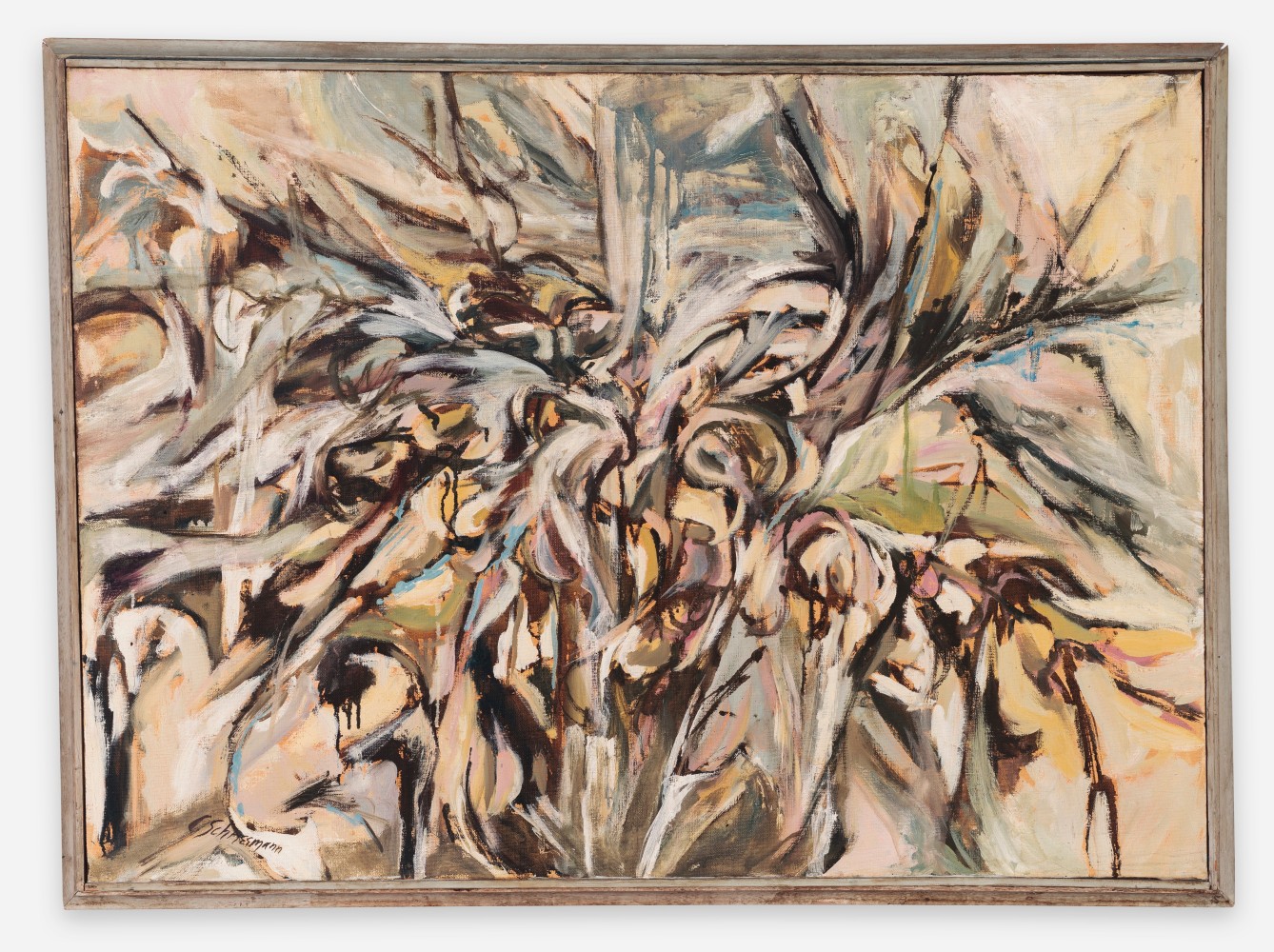Carolee Schneemann, Winter, 1959