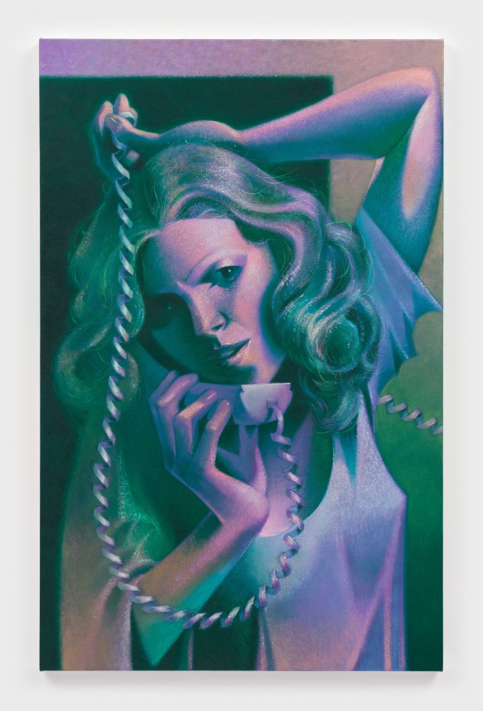 Robin F. Williams
The Phone Call, 2024
oil on canvas
50 x 32 ins.
127 x 81.3 cm