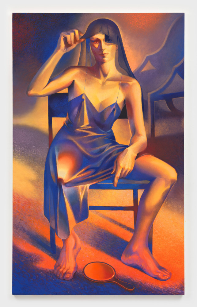 Robin F. Williams
Good Mourning, 2024
oil on canvas
82 x 50 ins.
208.3 x 127 cm