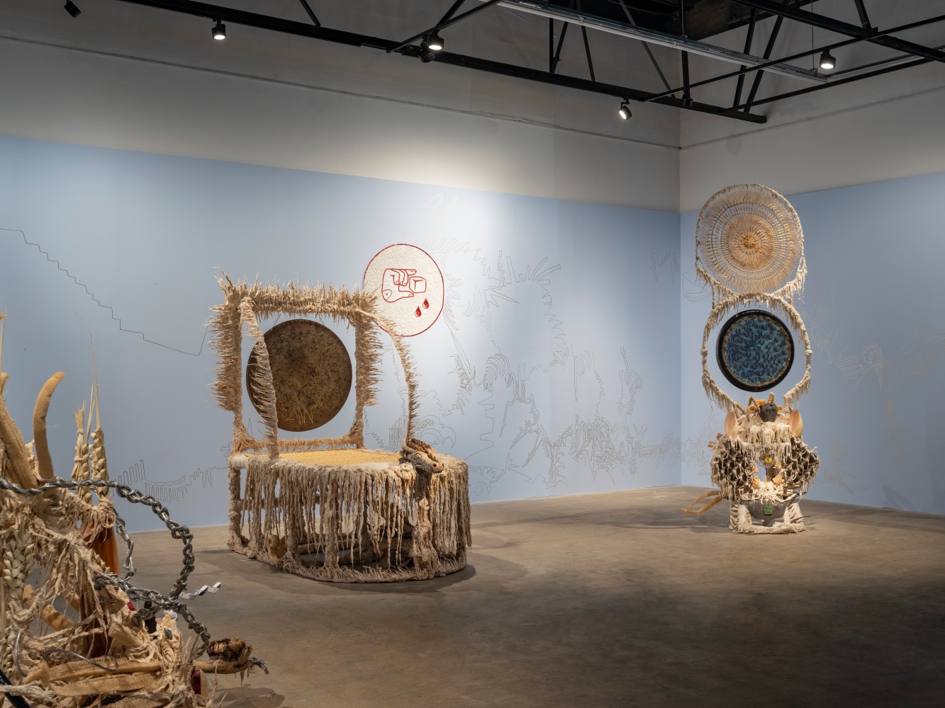 14th Gwangju Biennale:&amp;nbsp;soft and weak like water,&amp;nbsp;Gwangju Biennale Exhibition Hall, 2023, Installation View, Photo by&amp;nbsp;studio SUJIKSUPYUNG