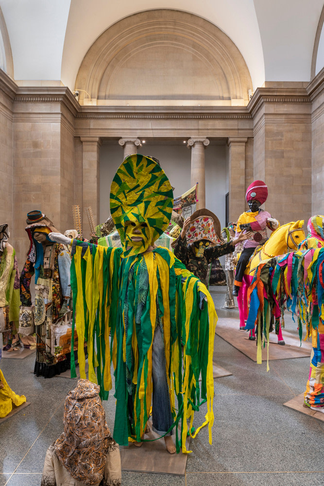 Installation View,&amp;nbsp;Hew Locke: The Procession, Tate Britain,&amp;nbsp;London, UK.&amp;nbsp;Photo by&amp;nbsp;Joe Humprhys