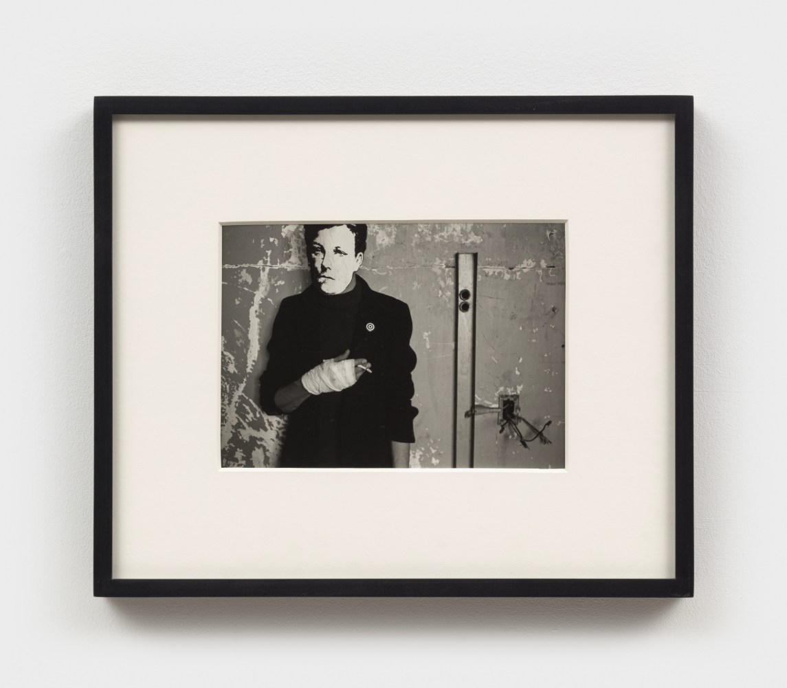 David Wojnarowicz
Arthur Rimbaud in New York (Wounded Hand), 1978/79
vintage gelatin silver print
13 3/4 x 16 1/2 ins.
34.9 x 41.9 cm