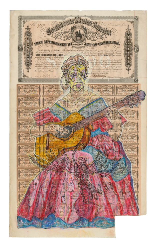 Hew Locke, Confederate States of America Loan 7, 2018