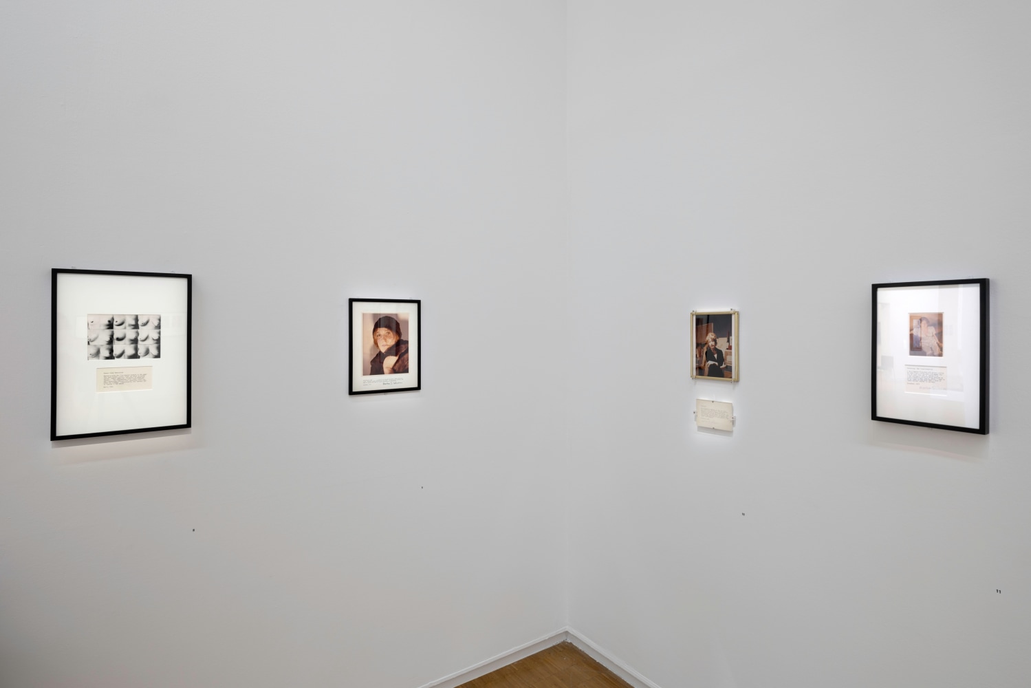 Installation View, Martha Wilson in Halifax, 1972-1974, Centre Pompidou, Paris, France. Photo by Helene Mauri.