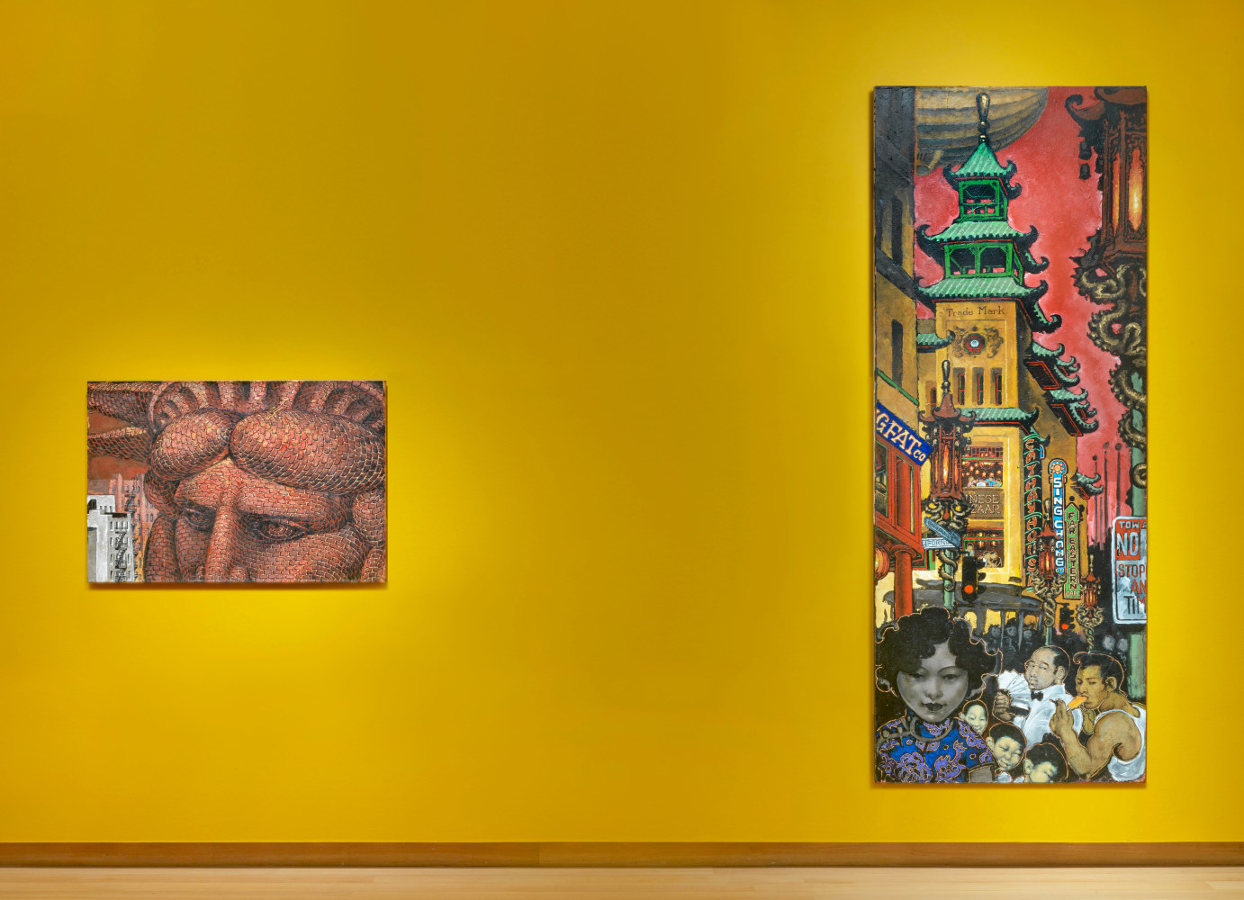 Installation views,&amp;nbsp;Martin Wong: Malicious Mischief, Stedelijk Museum Amsterdam, 2023. Photo: Peter Tijhuis