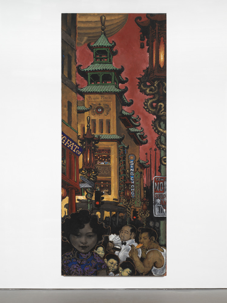 Martin Wong, Grant Avenue, San Francisco, 1992