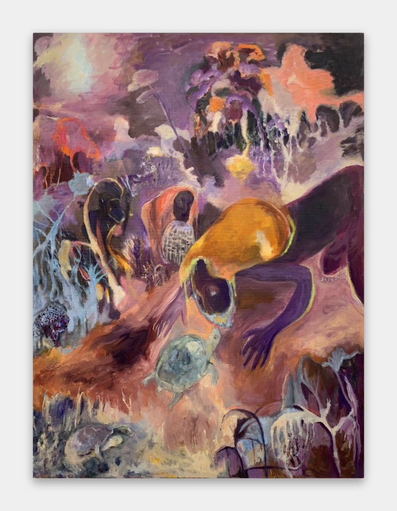 Sosa Joseph
A Turtle for Supper, Mexico City, 2023
oil on canvas
48 x 36 ins.
121.9 x 91.4 cm