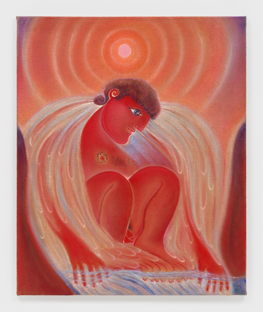 Daniel Correa Mej&amp;iacute;a
Perdonar, 2024
oil on jute
43 1/4 x 35 3/8 ins.
110 x 90 cm