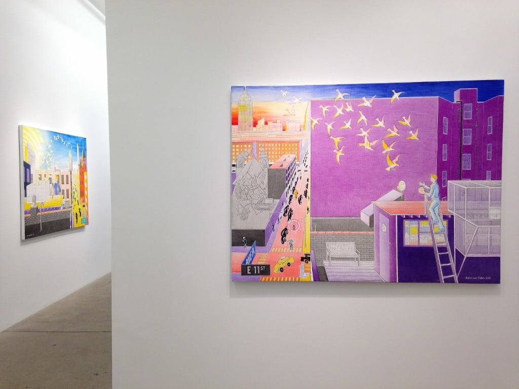 New Works and the Avenue A Cut-Out Theatre, install 2