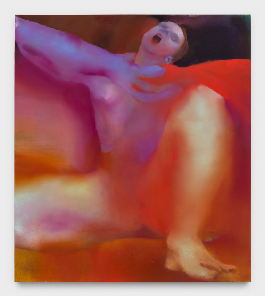 Elizabeth Glaessner
Green Ribbon, 2022
oil on linen
50 x 44 ins.
127 x 111.8 cm