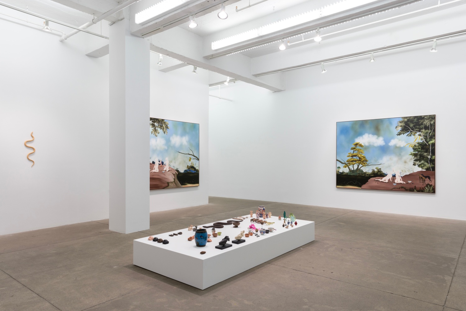 Sanam Khatibi, An hour before the Devil fell install 3