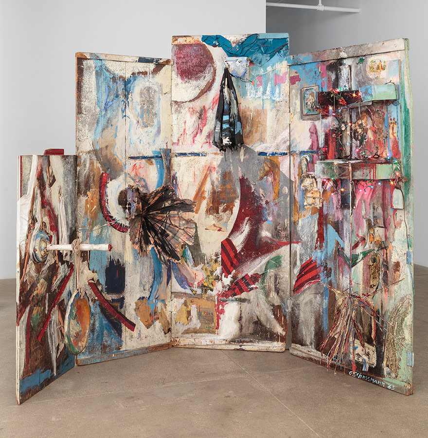Carolee Schneemann, Four Fur Cutting Boards, 1963