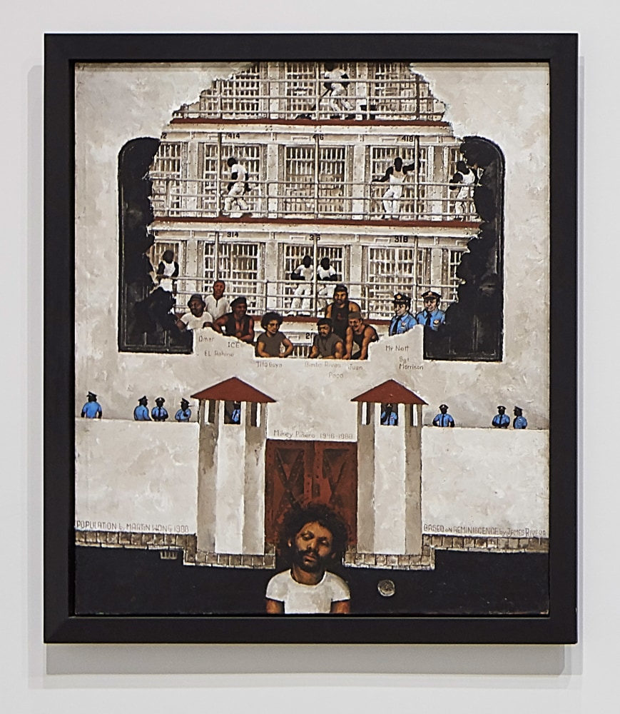 Martin Wong, Penitentiary Fox, 1988