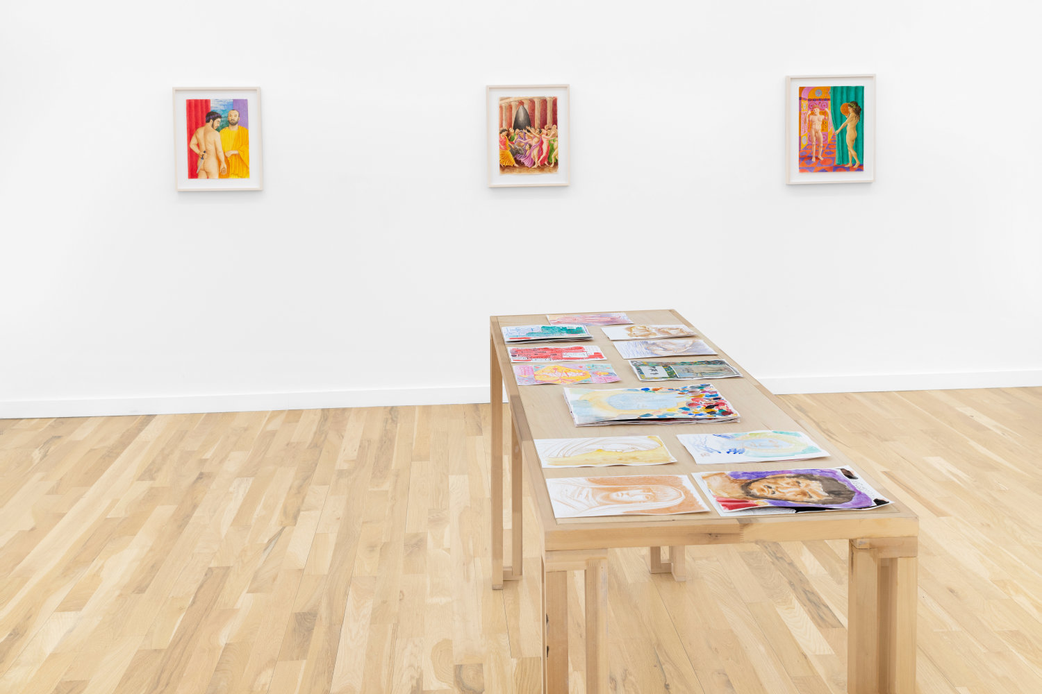 Our Lady of the Latrines (Installation View) Western Exhibitions, Chicago, IL, February 23 - April 6, 2024. Photo: James Prinz.