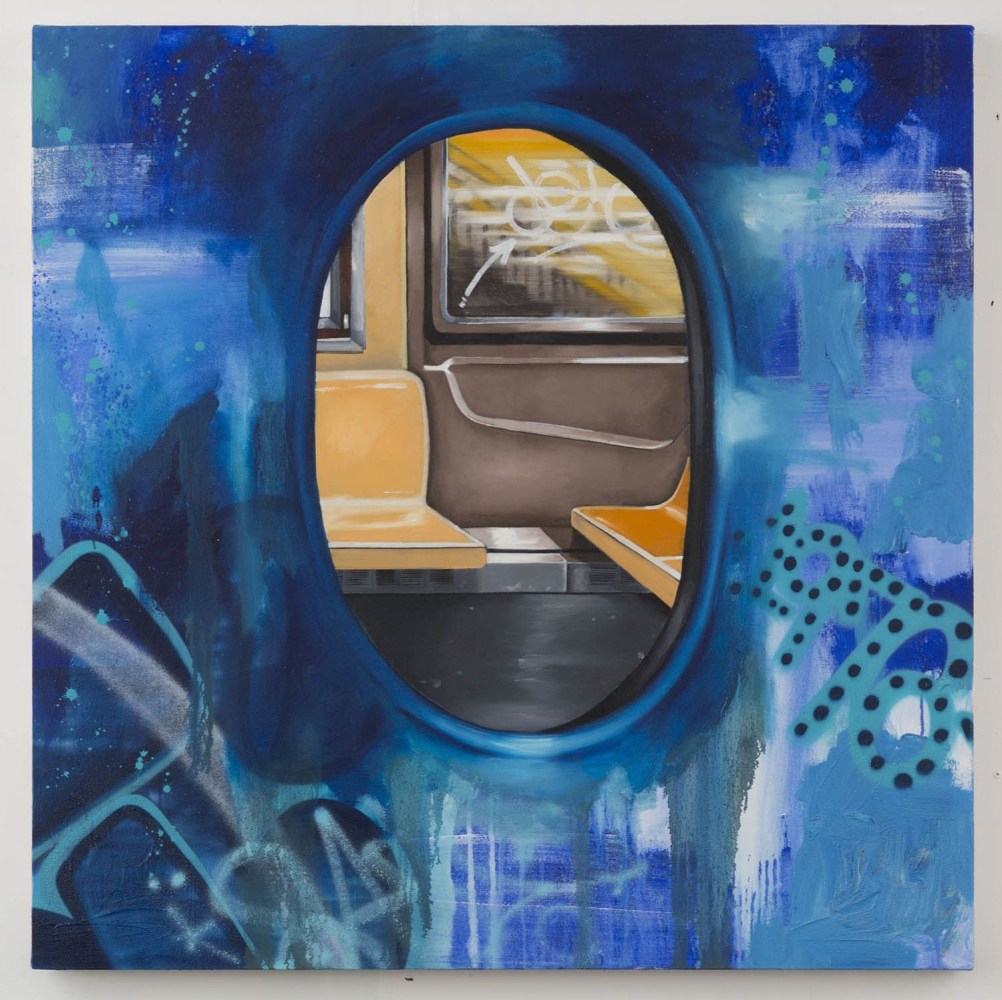 Chris &quot;Daze&quot; Ellis, Blue Portal, 2017