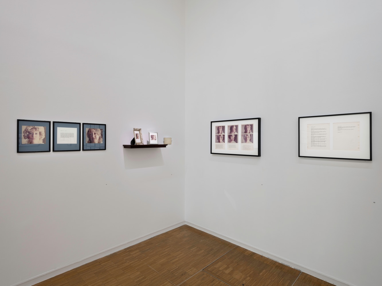 Installation View, Martha Wilson in Halifax, 1972-1974, Centre Pompidou, Paris, France. Photo by Helene Mauri.