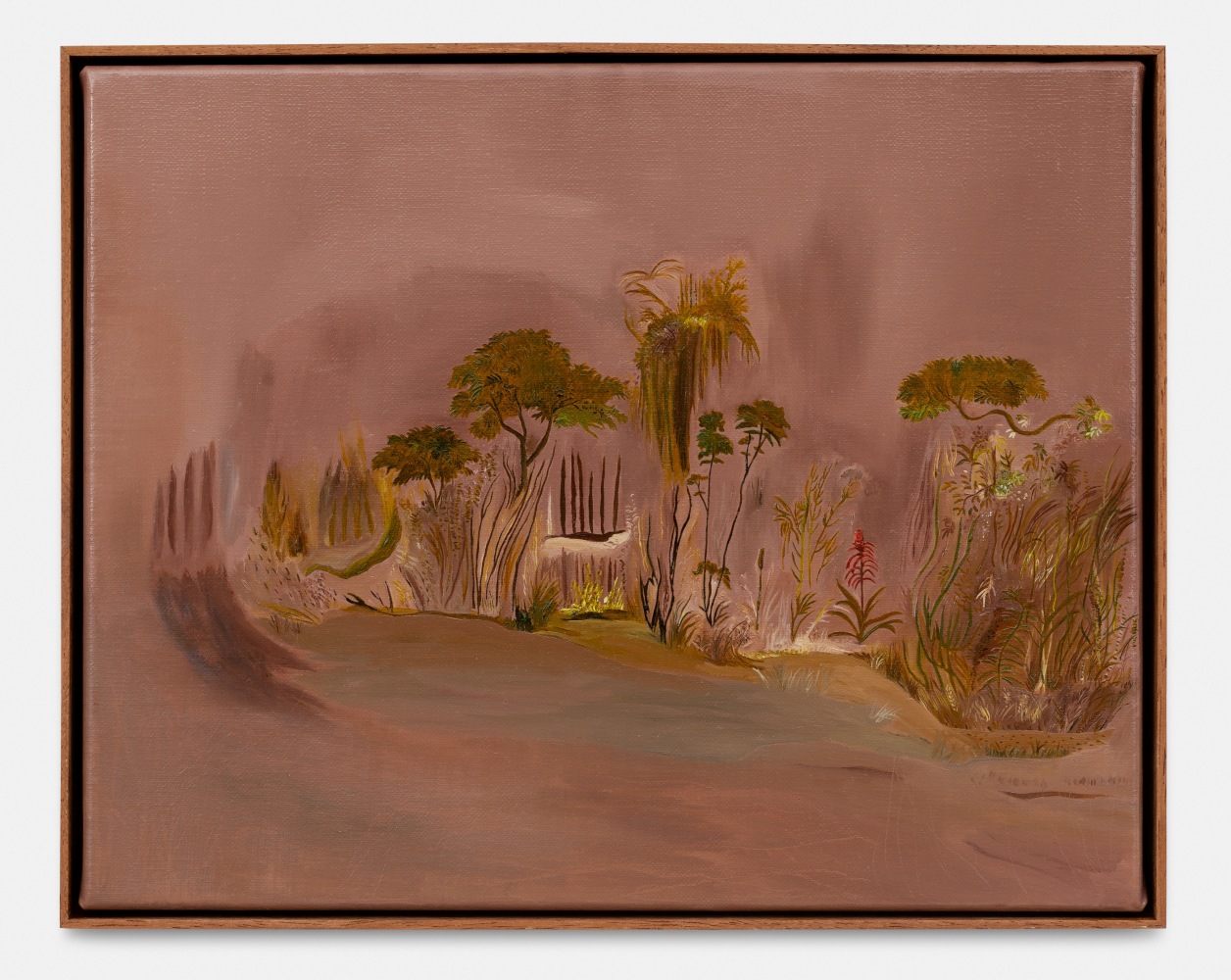 Sanam Khatibi, A stark island of gold light in a dark crimson valley