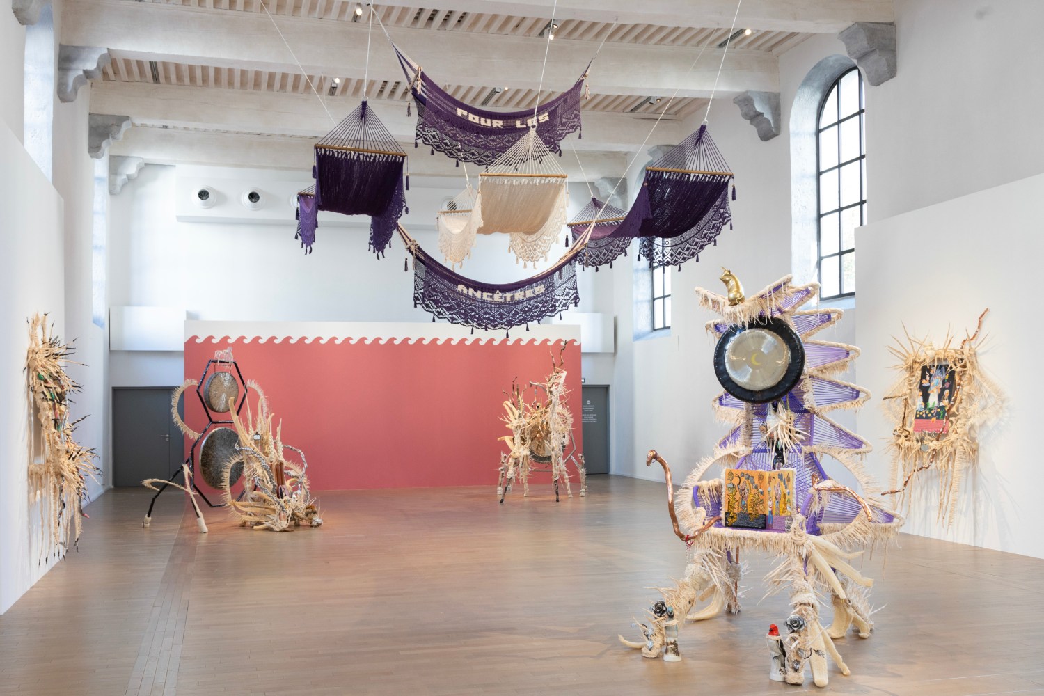 Les voix des fleuves, Crossing the water, The 17th Lyon Biennale, Lyon, France, September 21, 2024 &amp;ndash; January 5, 2025. Photo: Jair Lanes.