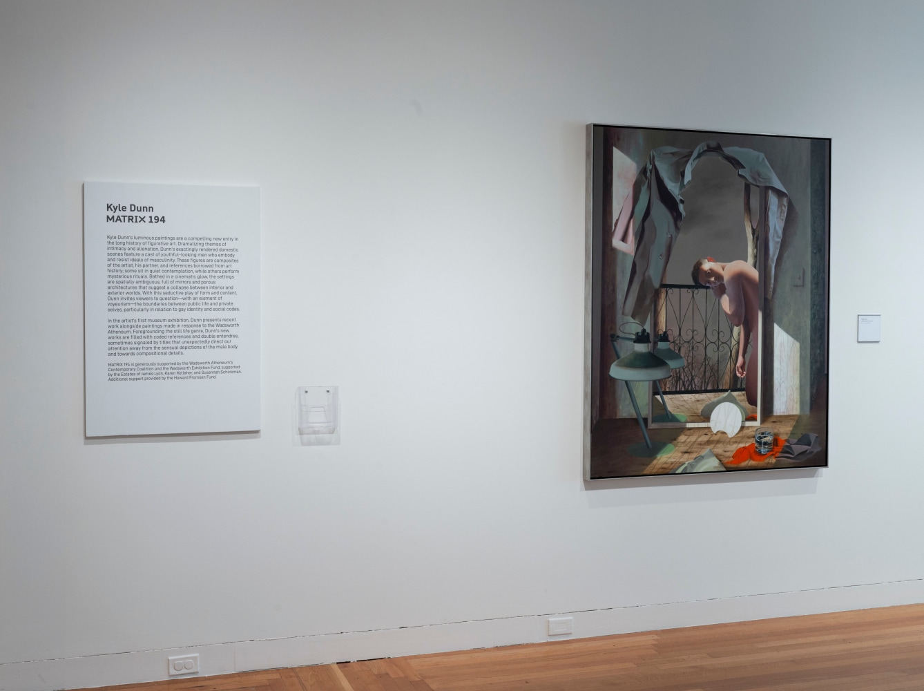 Kyle Dunn / MATRIX 194 (Installation View) Wadsworth Atheneum Museum of Art, Hartford, CT, June 7 &amp;ndash; September 1, 2024. Photo: Allen Phillips.