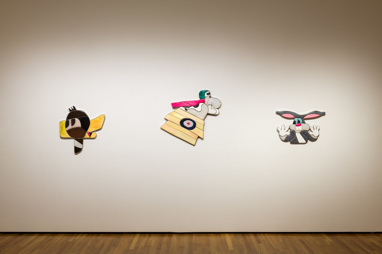 Installation view, Ishi Glinsky: Upon a Jagged Maze, Art, Design &amp;amp; Architecture Museum at UC Santa Barbara, 2022-2023. Image courtesy of Art, Design &amp;amp; Architecture Museum at UC Santa Barbara.