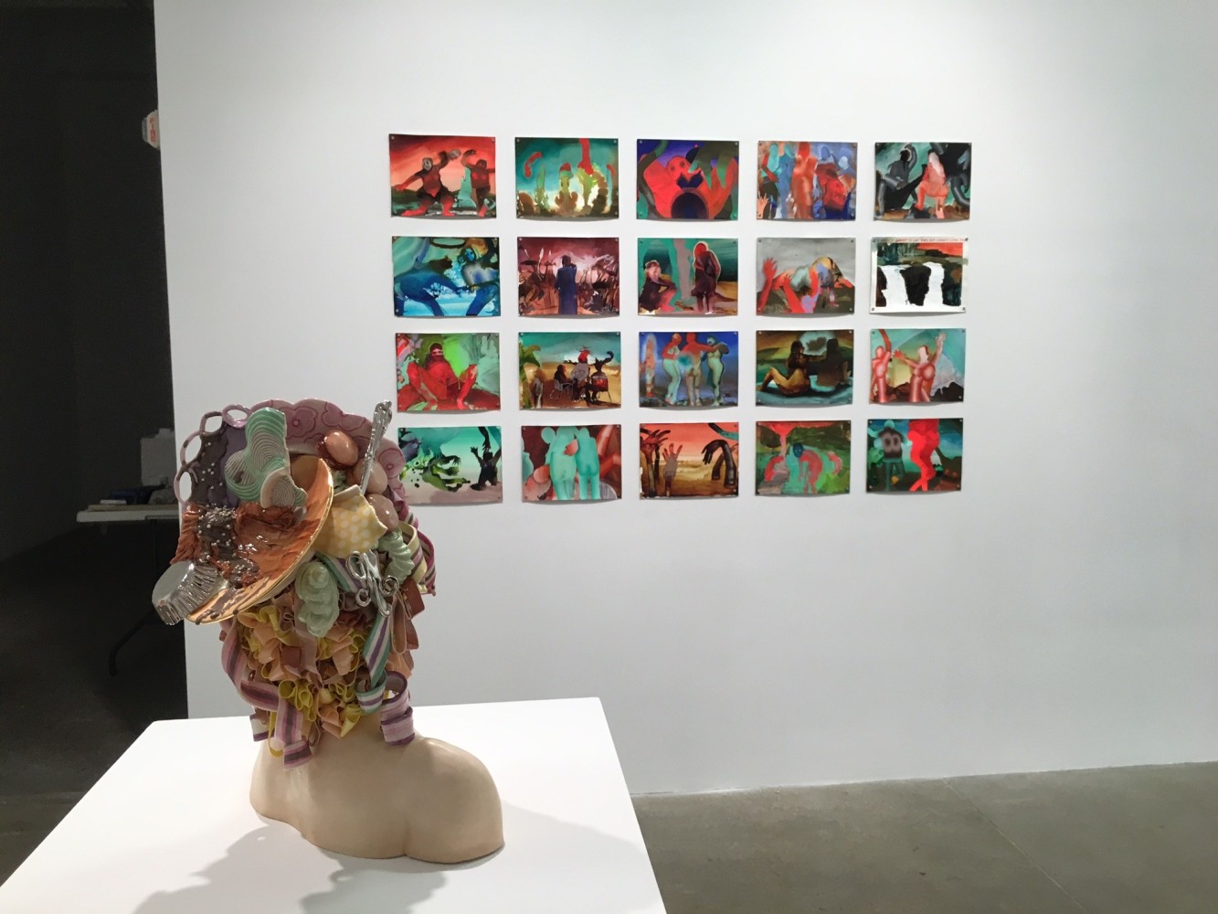 The Woman Destroyed, install 7