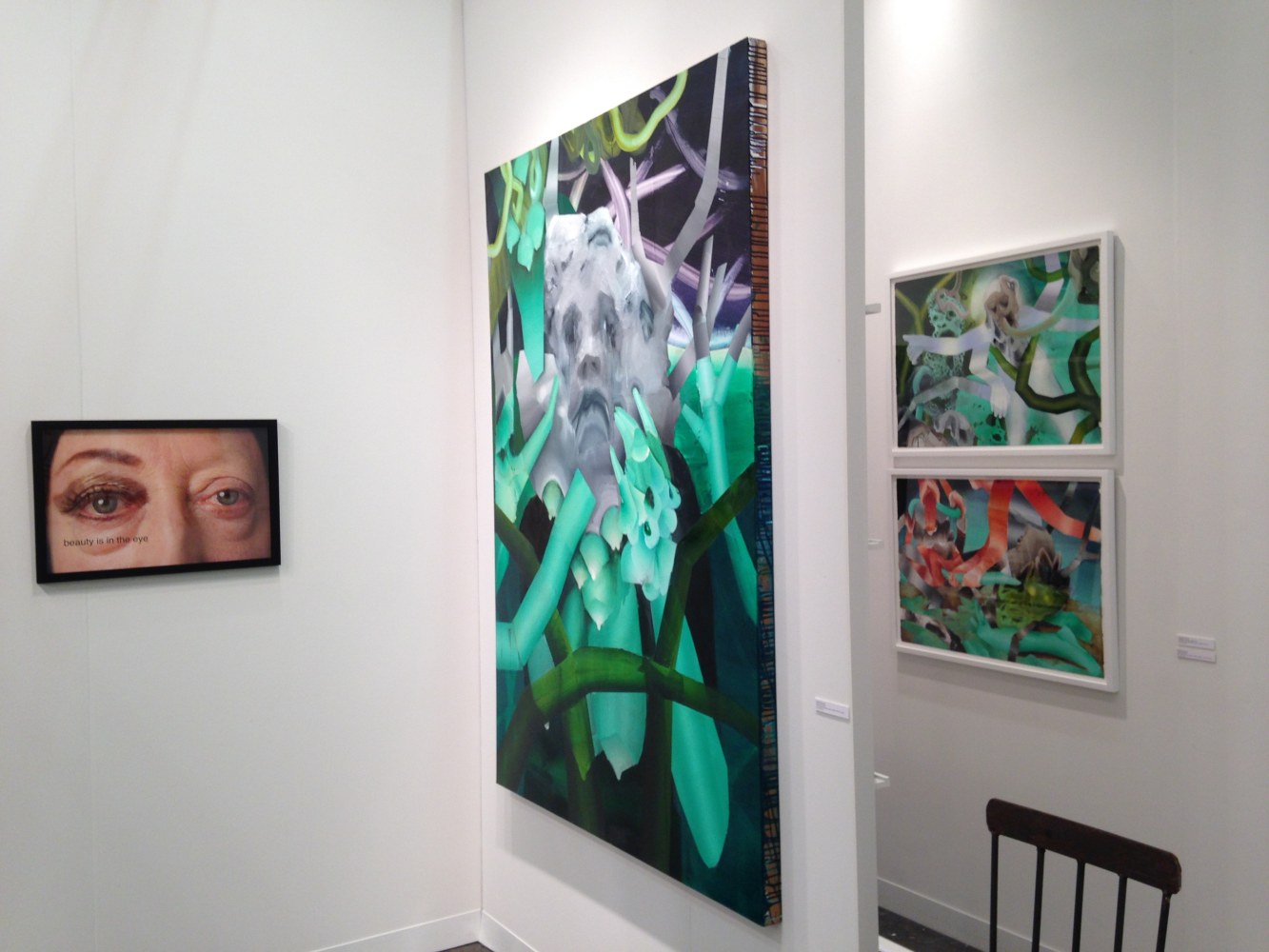 The Armory Show install 2