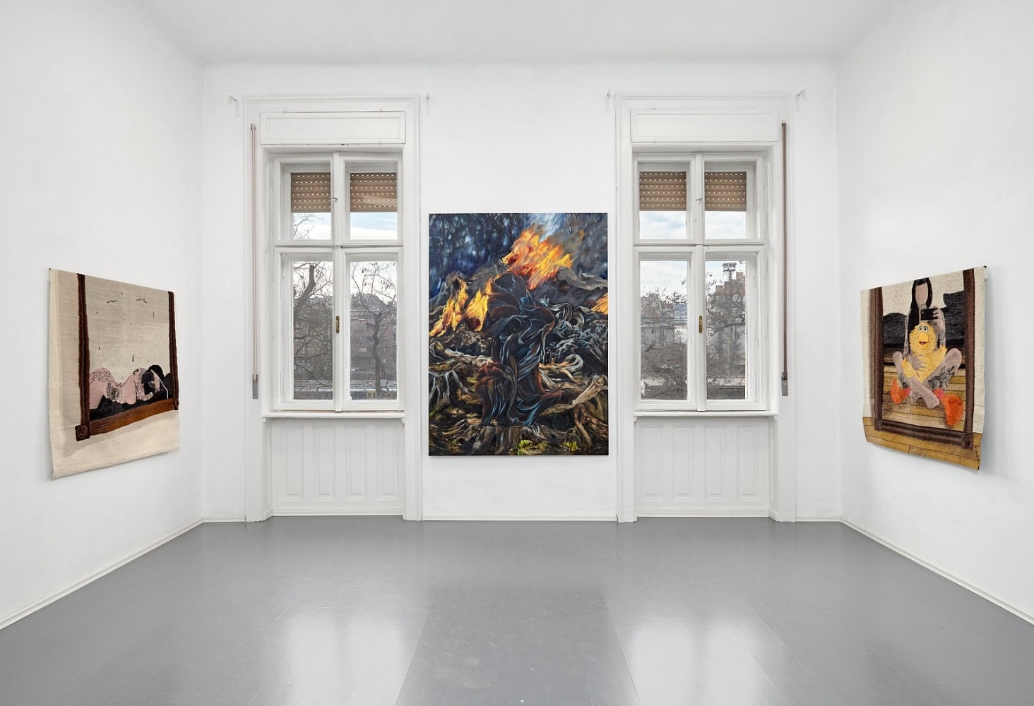 Deep Inside in the Safest Place (Installation view), Longtermhandstand, Budapest, Hungary, January 31 &amp;ndash; March 15, 2025. Photo: &amp;Aacute;ron Weber / All images copyright and courtesy of the artist, Longtermhandstand.