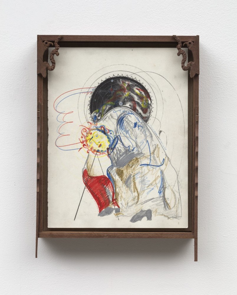 Harry Gould Harvey IV
Me? Weee!, 2023
charcoal and colored pencil on paper, MDF, Black Walnut from the Delano Sawmill, New Bedford, MA
10 x 14 x 2 1/4 ins.
25.4 x 35.6 x 5.7 cm