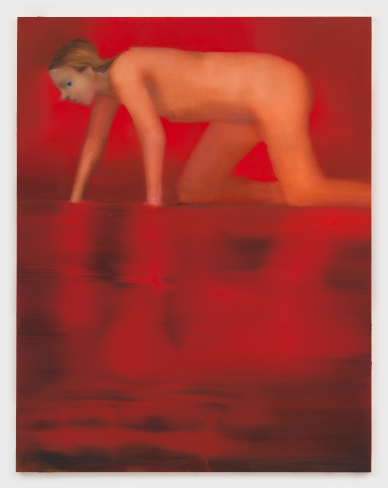 Elizabeth Glaessner
Water in Water, 2025
oil on linen
82 x 64 ins.
208.3 x 162.6 cm