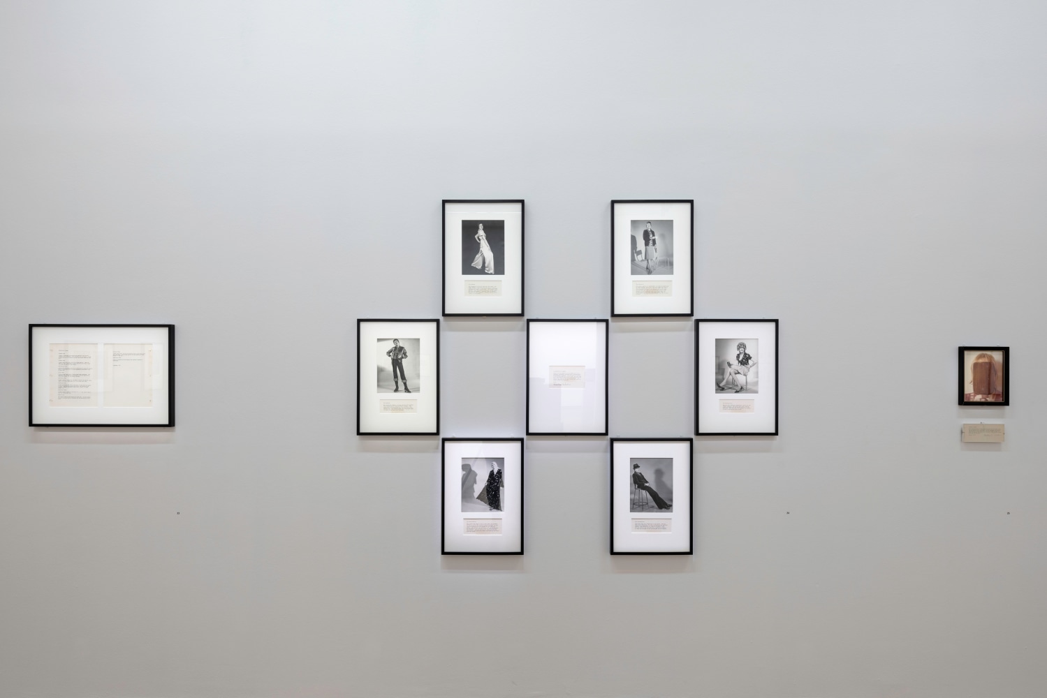 Installation View, Martha Wilson in Halifax, 1972-1974, Centre Pompidou, Paris, France. Photo by Helene Mauri.
