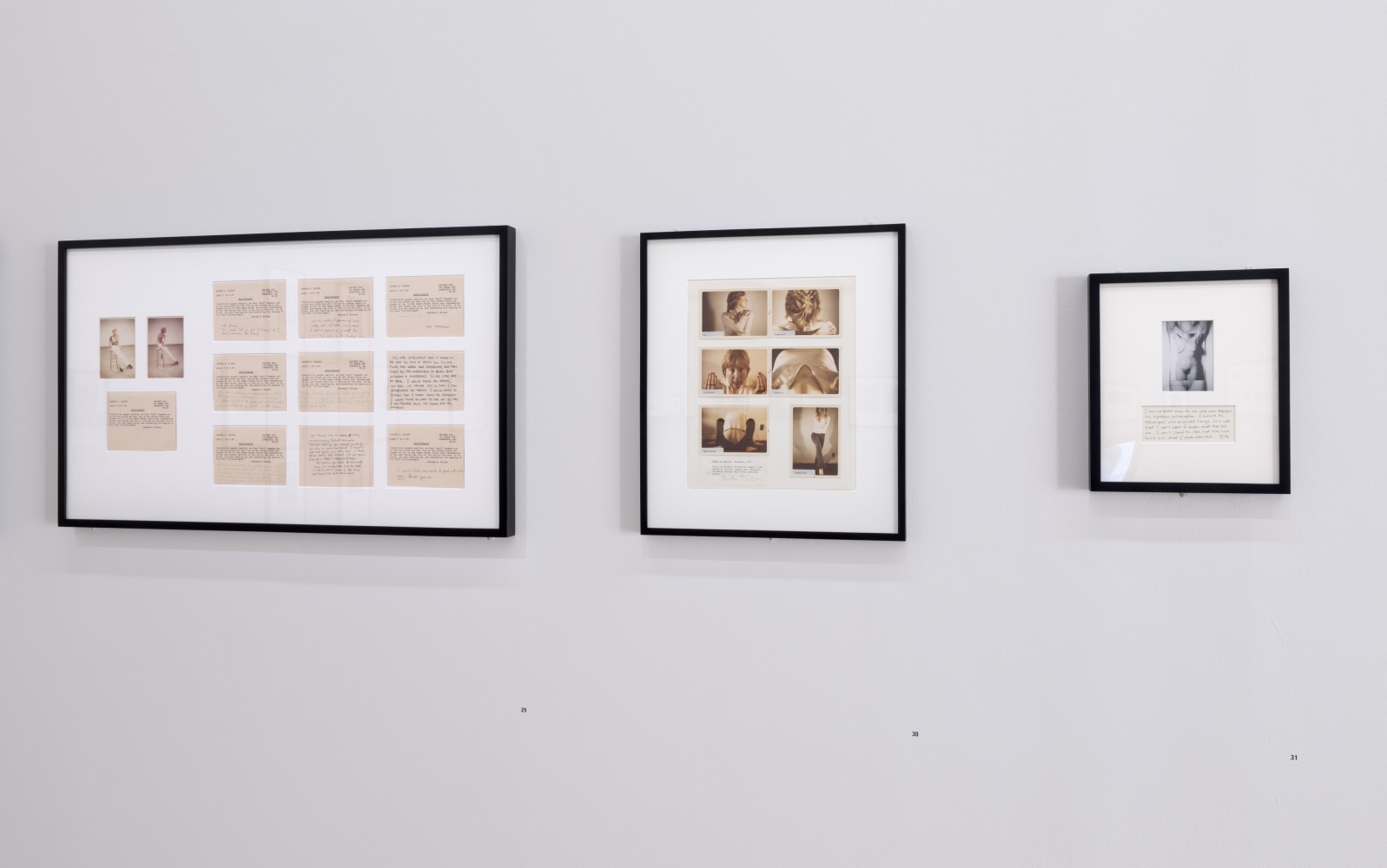 Installation View, Martha Wilson in Halifax, 1972-1974, Centre Pompidou, Paris, France. Photo by Helene Mauri.